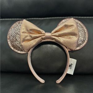 Disney Glittery Gold Mouse Ears Headband